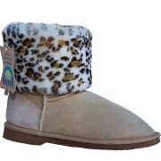 Short Deluxe Boot w Fur Trim